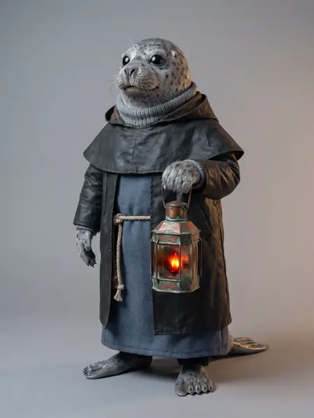 Bróðir Leir, the harbour seal