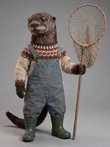 Nessa, the otter