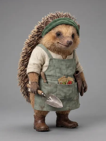 Sigga, the hedgehog