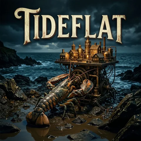 The cover of the audiobook of Tideflat